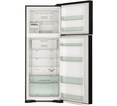 Холодильник HITACHI R-VG 542 PU7 GBK черное стекло