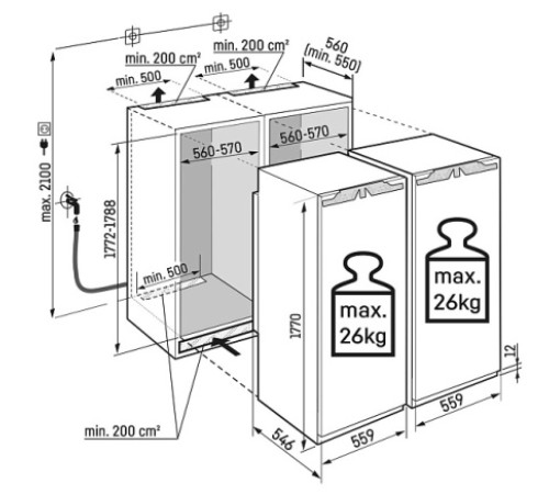 Холодильник LIEBHERR IXRF 5185