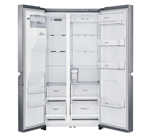 Холодильник LG GS-L761PZXV нержавеющая сталь