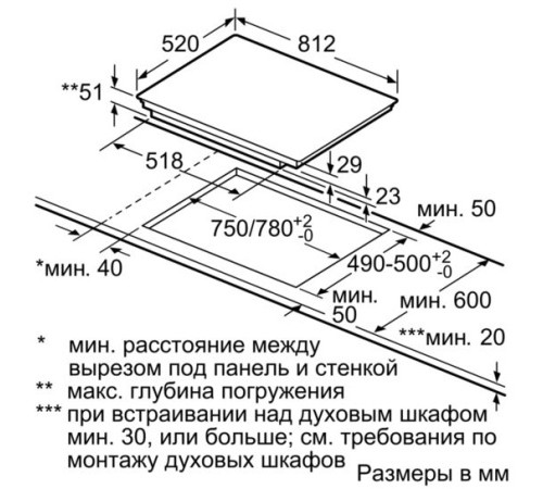 Поверхность SIEMENS eh 875sc11 e