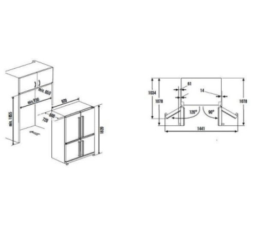Встраиваемая вытяжка MIELE DA 3698