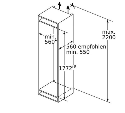 Холодильник NEFF KI1816DE0