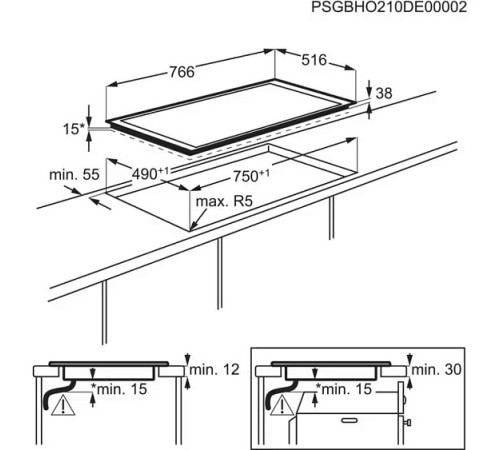 Варочная поверхность AEG HK854870XB