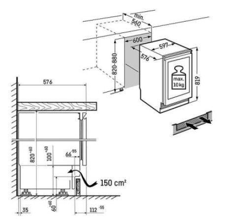 Винный шкаф LIEBHERR UWgb 3631
