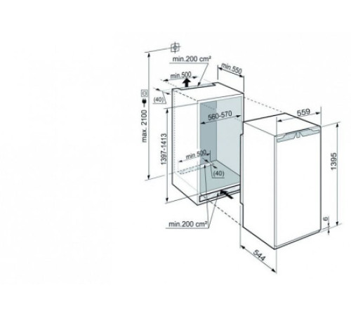Холодильник LIEBHERR ik 2754