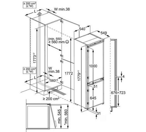 Холодильник ELECTROLUX ENT6ME18S