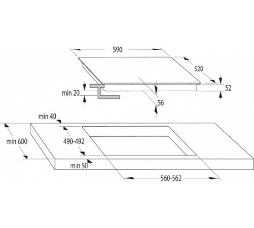 Варочная поверхность GORENJE ISC646BSC