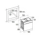 Электрический духовой шкаф Cata LC 860 BK