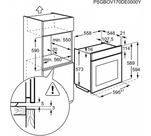 Духовой шкаф ZANUSSI OPZB2300P