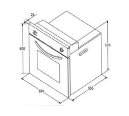 Электрический духовой шкаф AVEX GY 6060