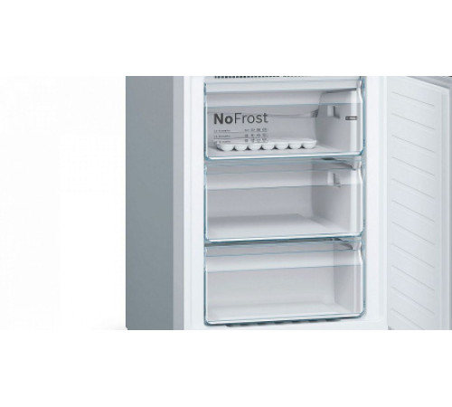 Холодильник BOSCH KGN39XL35 серебристый