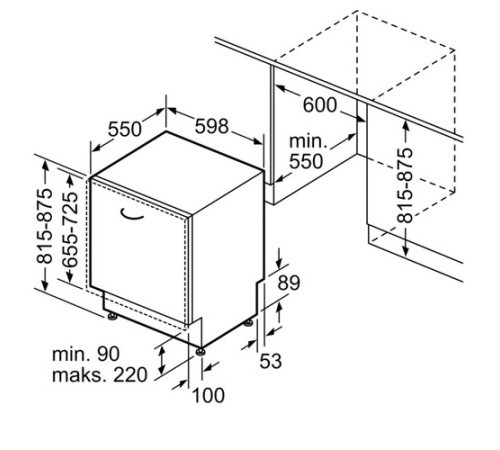 Посудомоечная машина BOSCH SMV6ZCX42E