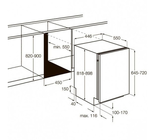 Посудомоечная машина AEG F 96542 VI