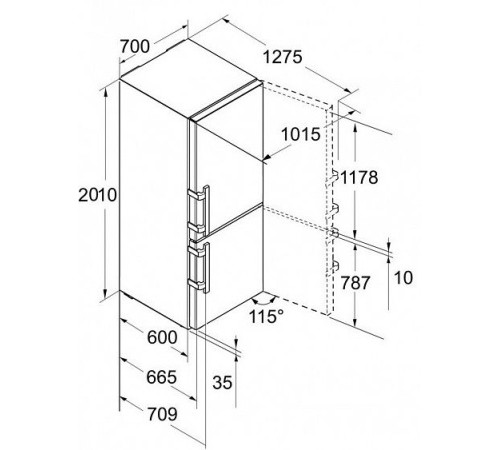 Холодильник LIEBHERR CBNPbe 5758