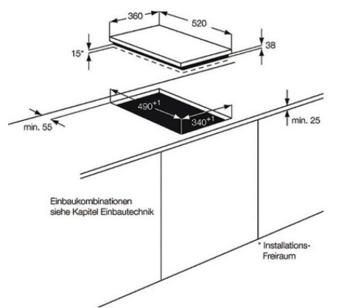 Поверхность AEG hc 452020 eb