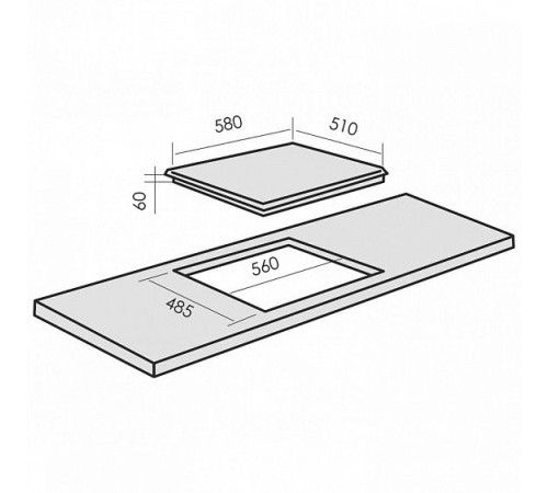 Варочная панель MBS PG-610BL