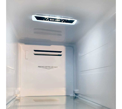 Холодильник GINZZU NFK-615 серебристый