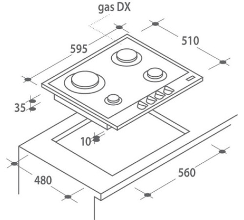 Поверхность CANDY cpg 64 spx