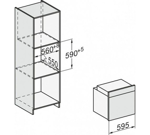 Духовой шкаф MIELE H7164B EDST/CLST