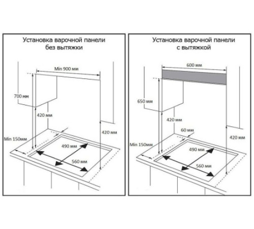 Варочная панель  Kuche Weiler I