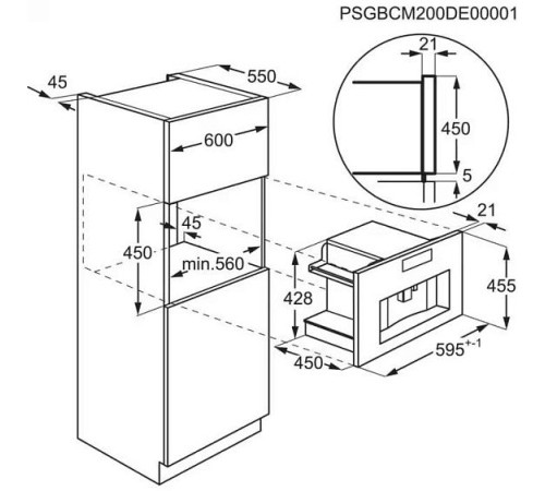 Кофемашина AEG KKB894500B