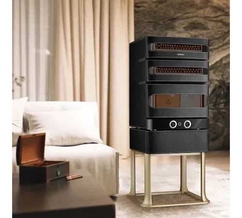 Сигарный шкаф AFIDANO L3 (Чёрный оникс)