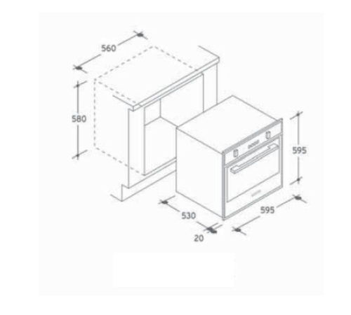 Духовой шкаф CANDY fvp 929 xl