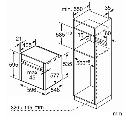 Духовой шкаф NEFF B47CR32N0