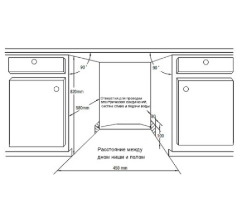 Посудомоечная машина WHIRLPOOL adg 155