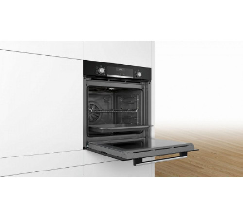 Встраиваемый электрический духовой шкаф Bosch HBA317BB0R