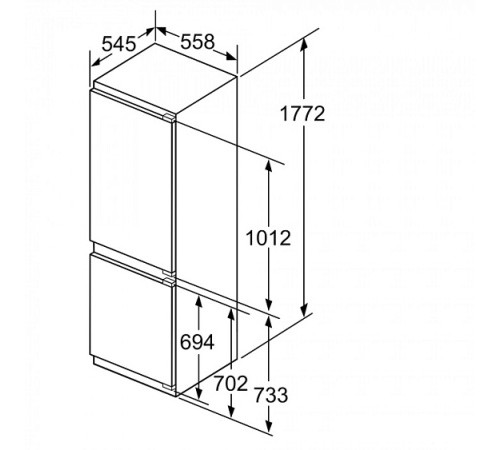 Холодильник NEFF KI6863FE0