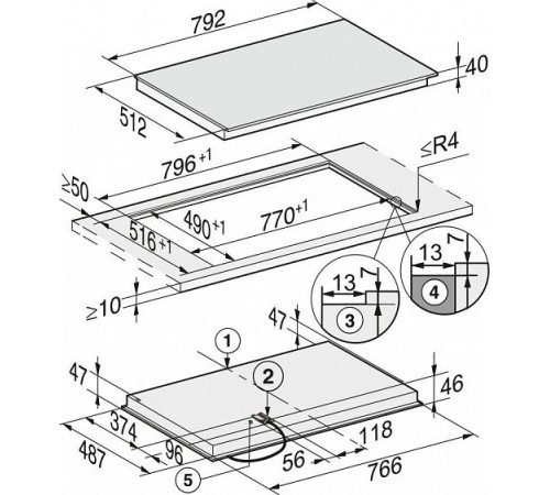 Варочная панель Miele KM 6564 FL