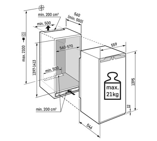 Холодильник LIEBHERR IRBci 4550
