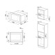 Микроволновая печь SMEG FMI025B3