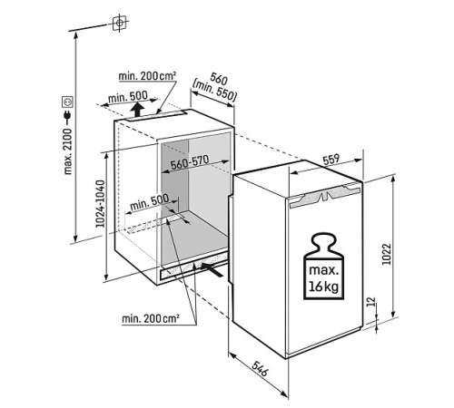 Холодильник LIEBHERR IRd 4021