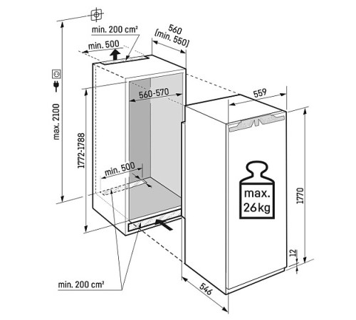 Морозильная камера LIEBHERR SIFNe 5128