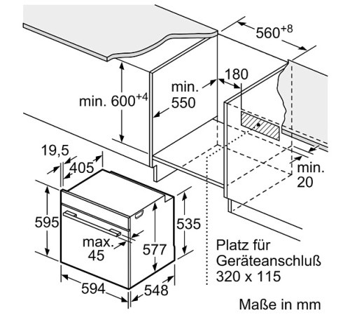 Духовой шкаф BOSCH HNG978NB1