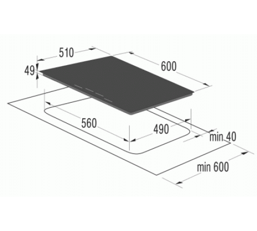 Поверхность GORENJE is 648 ac
