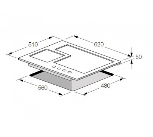 Варочная панель FULGOR QH 604 G WK X