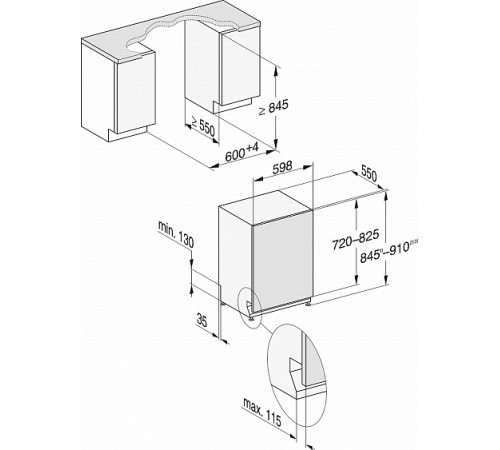 Посудомоечная машина MIELE G 7788 SCVi XXL K2O OBSW
