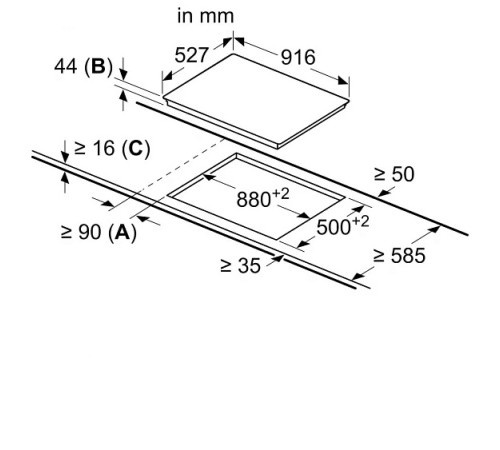 Варочная поверхность BOSCH PKM975DK1D