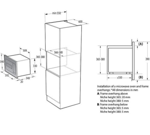 Микроволновая печь GORENJE BM235G1SYW