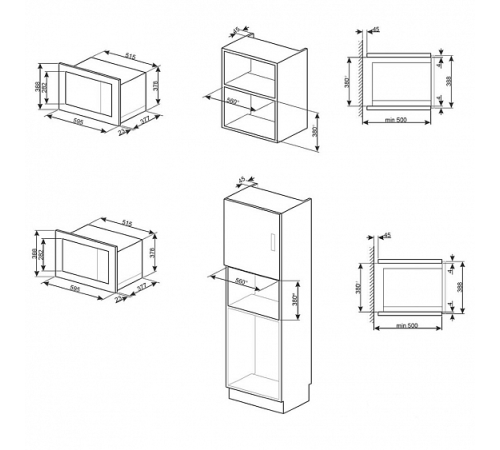 Микроволновая печь SMEG FMI025X