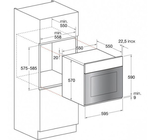 Духовой шкаф HOTPOINT-ARISTON 7ofk 536j x ru/ha