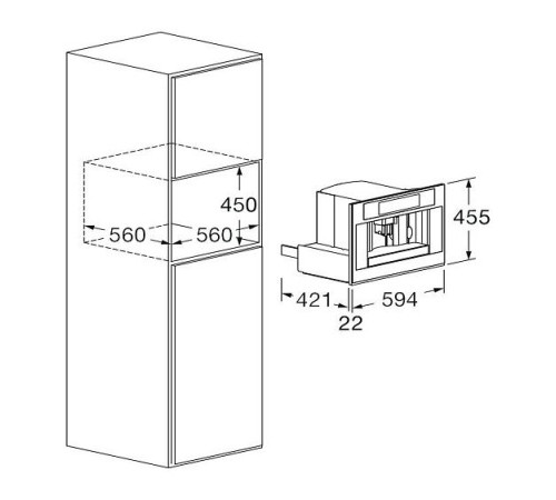 Кофемашина FULGOR Milano FCM 4500 TF WH