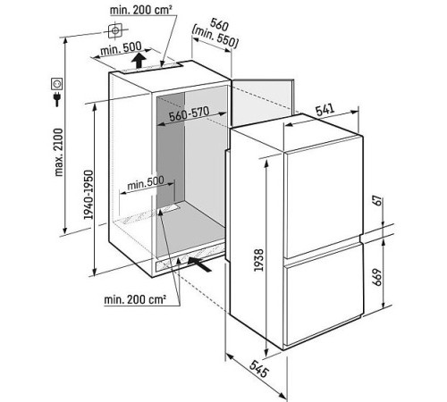 Холодильник LIEBHERR ICBNSd 5623