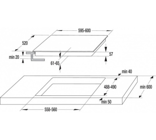 Стеклокерамическая панель GORENJE IT 635 ORAW