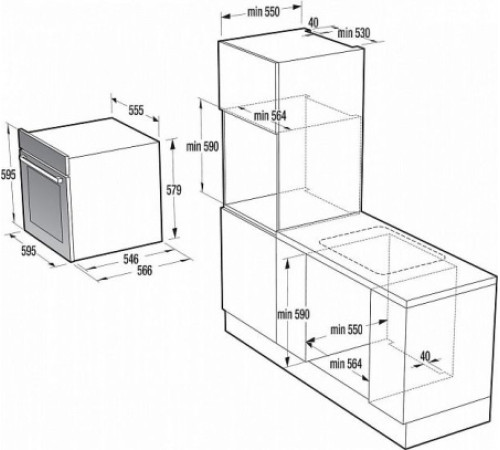 Духовой шкаф GORENJE BOP798S54X