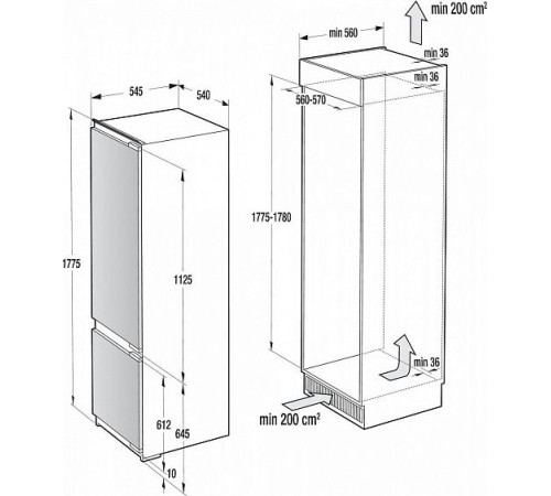 Холодильник GORENJE rki 5181 kw