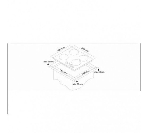 Варочная поверхность LUXDORF H60V41W551